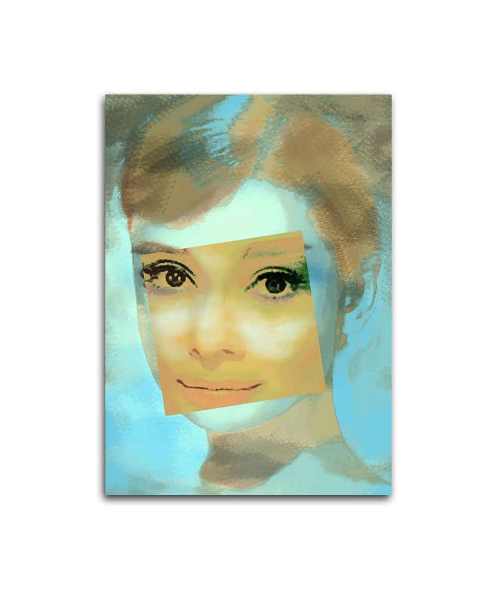 Obraz Plakat Audrey Hepburn W GRAFIKIOBRAZY PL Rozmiar 30x30cm Rodzaj