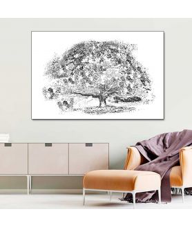 Obrazy na ścianę - Obraz Drzewo marzeń (1-częściowy) szeroki