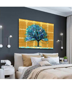 Obrazy na ścianę - Wielki obraz na ścianę Drzewo w stylu boho