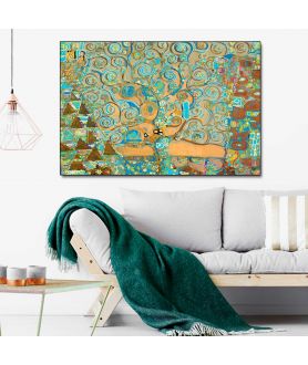 Obrazy na ścianę - Obraz dekoracyjny Drzewo Życia i sztuki