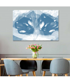 Obrazy na ścianę - Lustrzane obrazy na ścianę Nowoczesny tulipan