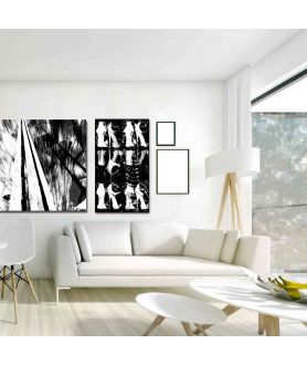 Obrazy na ścianę - Obraz nowoczesny Białe buty (1-częściowy) pionowy