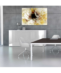Obrazy na ścianę - Grafika obraz Impresja z tulipanem (1-częściowy) szeroki