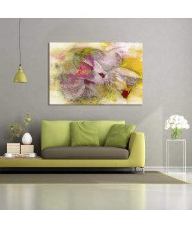 Obrazy kwiaty - Nowoczesny obraz kwiaty Efemeryczne tulipany