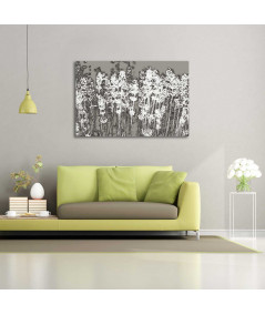 obrazy kwiaty Nowoczesny obraz na ścianę Lawenda w beżach