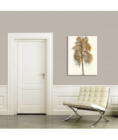Obrazy na ścianę - Brzoza obraz minimalistyczny Brzoza (pionowy)