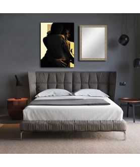 Obrazy na ścianę - Akt par obraz nad łóżko Wielka miłość