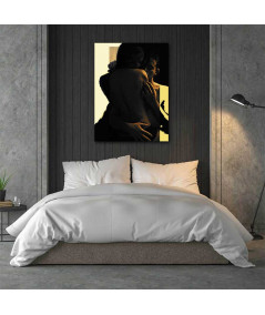 Obrazy na ścianę - Akt par obraz nad łóżko Wielka miłość