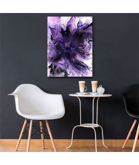 Obrazy na ścianę - Obraz z fioletem nowoczesny Fioletowa wolta