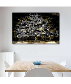 Obrazy drzewo - Obraz złote drzewo Księżycowe drzewo