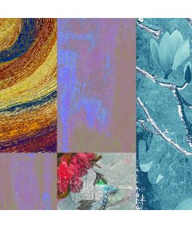 Obrazy na ścianę - Magnolie w malarstwie Niebieskie magnolie