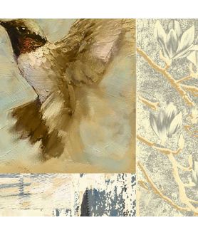 Obrazy na ścianę - Obraz natura na ścianę Cichy lot kolibra
