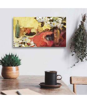 Obrazy na ścianę - Obraz na płótnie Martwa natura z liliami