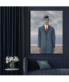 Plakat na ścianę - Rene Magritte - Syn człowieczy
