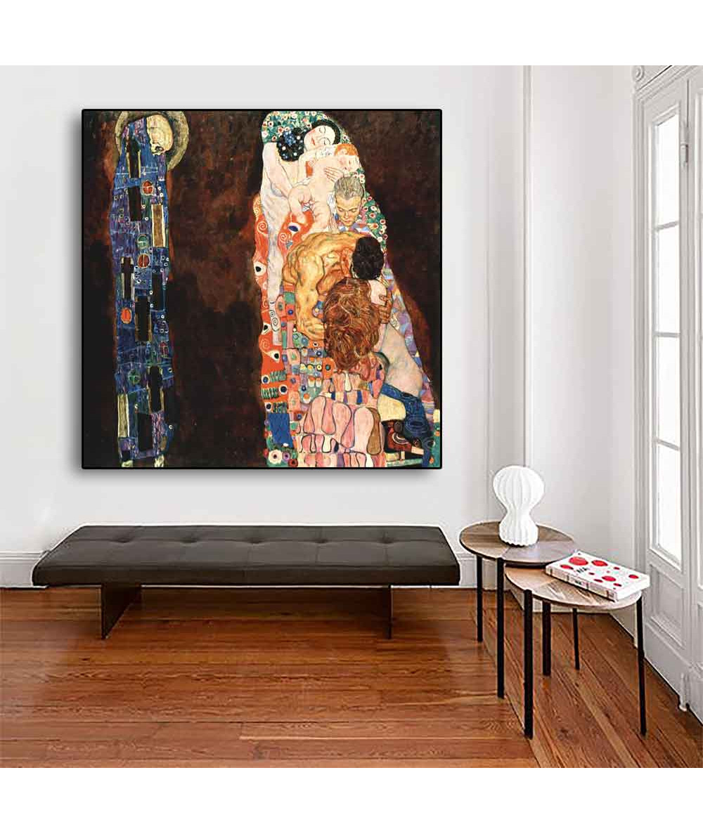 Plakat na ścianę - Gustav Klimt - Życie i śmierć