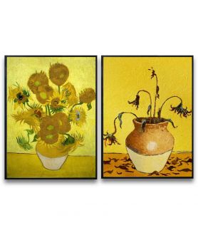 Plakaty słoneczniki - Banksy Vincent Van Gogh