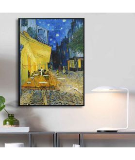 Plakat Vincent van Gogh - Taras kawiarni w nocy