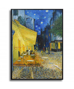 Plakat Vincent van Gogh - Taras kawiarni w nocy