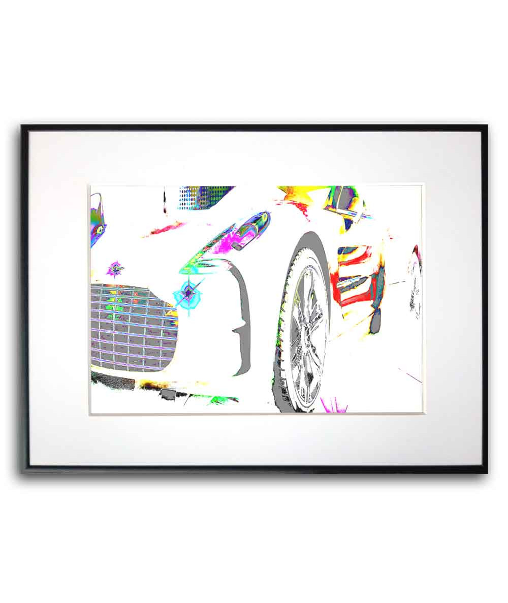 Plakat auto na ścianę - Aston design