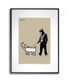 Banksy street art plakat - Weapon