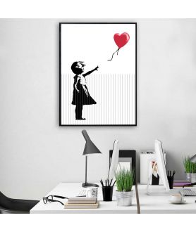 Plakat Banksy - Miłość jest w koszu