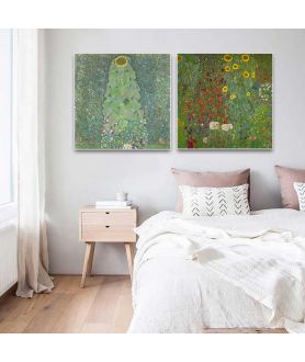 Plakat do salonu, sypialni - Gustav Klimt - Słonecznik