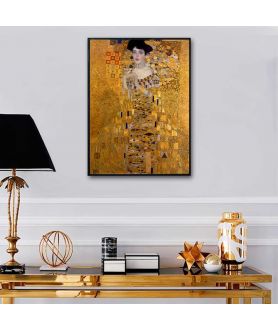 Plakat do salonu - Gustav Klimt - Adele Bloch-Bauer