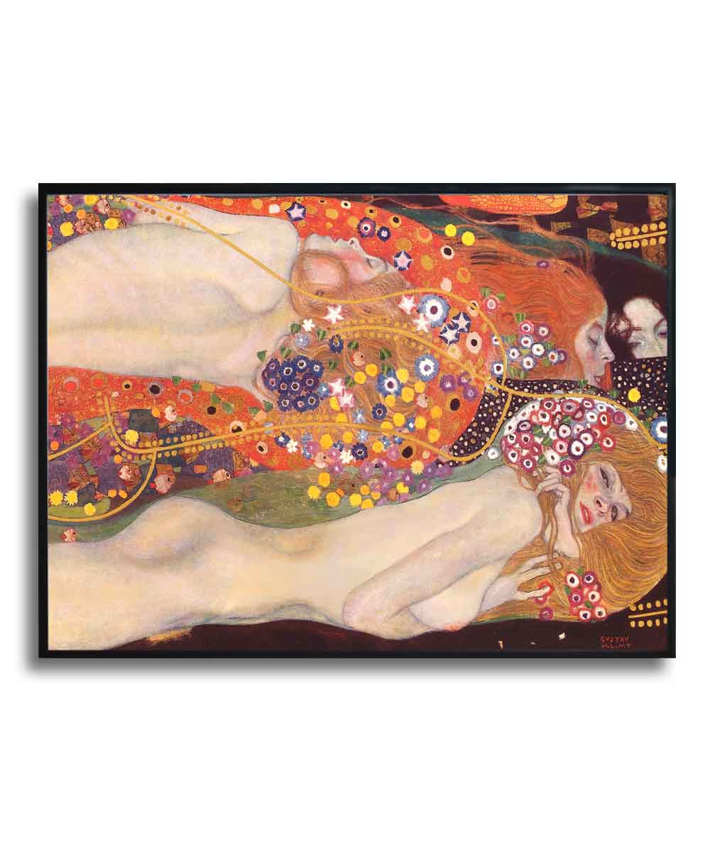 Plakat na ścianę - Gustav Klimt - Węże wodne II