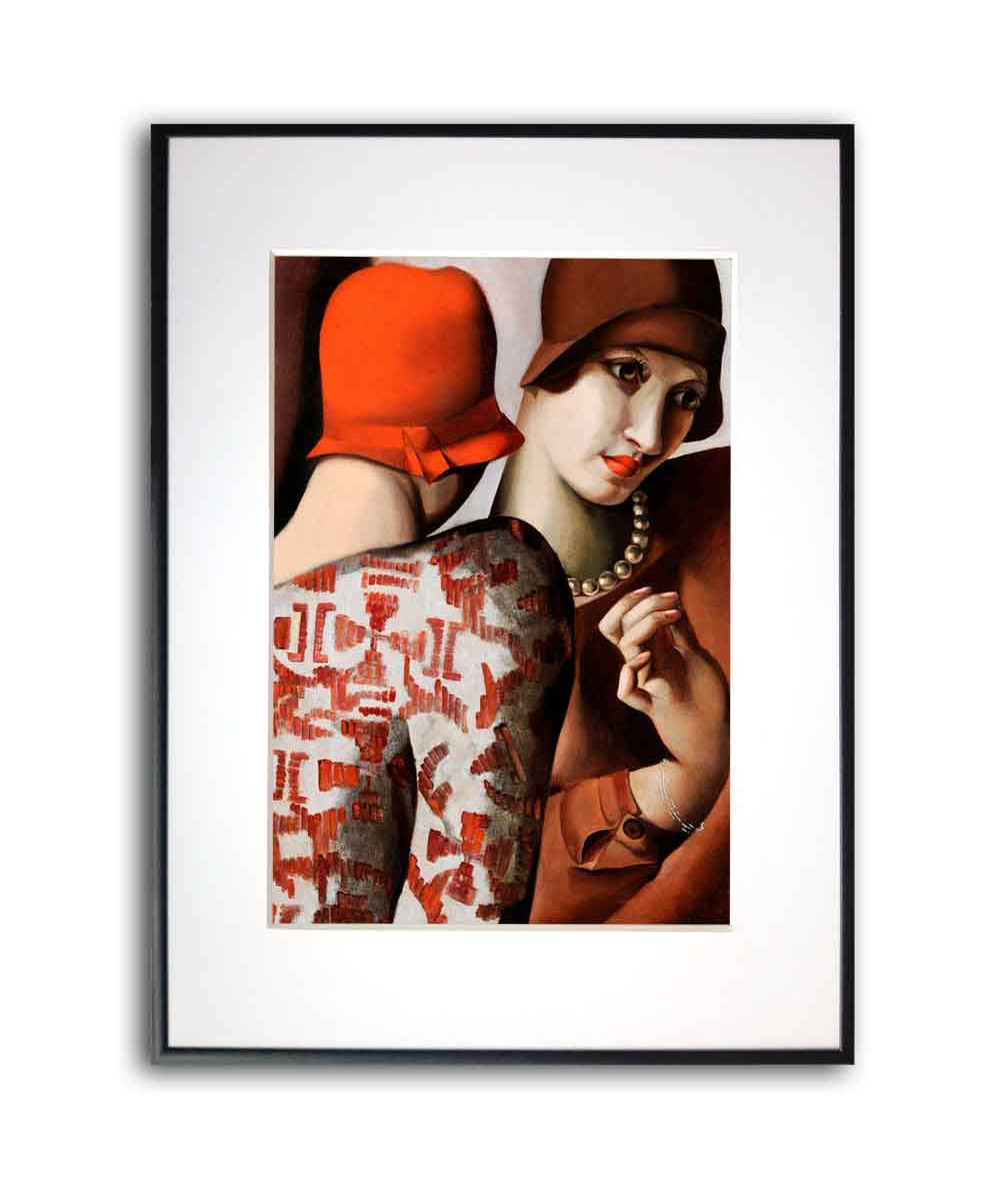 Plakat Lempicka - Dzielenie się sekretami