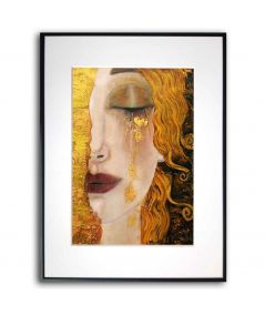 Plakat na ścianę - Gustav Klimt - Złote łzy Frei