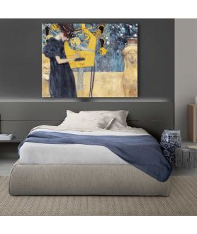 Obrazy na ścianę - Obraz reprodukcja na płótnie - Gustav Klimt - Muzyka (Music)
