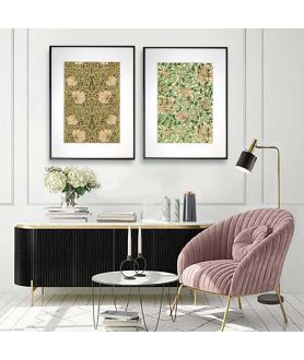 Plakat kwiatowy w stylu vintage - Wiciokrzew William Morris