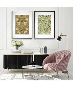 Plakat kwiatowy w stylu vintage - Wiciokrzew William Morris