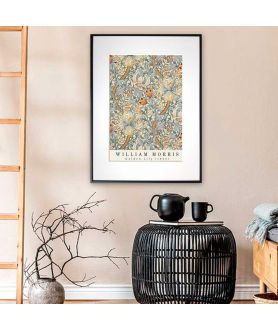 Plakat wydruk - William Morris - Złota lilia