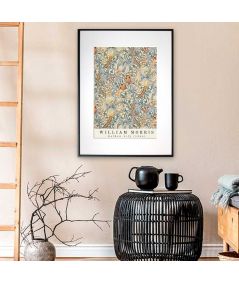 Plakat wydruk - William Morris - Złota lilia