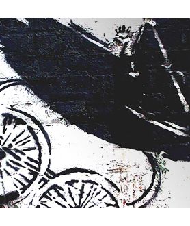 Banksy plakat sklep - Pędzący wózek
