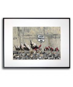 Banksy reprodukcja plakat - Kraby