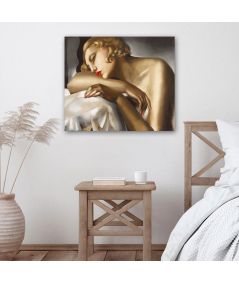 Obrazy na ścianę - Łempicka obraz - Śpiąca kobieta