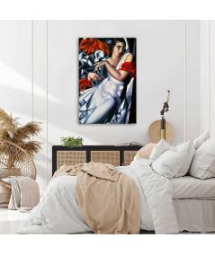 Obrazy na ścianę - Łempicka Tamara obraz na płótnie - Portret Iry Perot