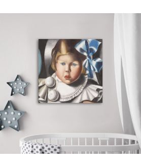 Obrazy na ścianę - Tamara Łempicka obraz dziecka - Portret Eweliny P.