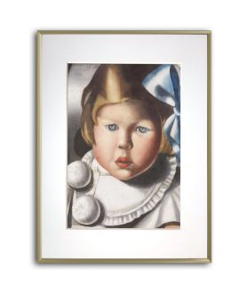 Plakat do pokoju dziewczynki - Lempicka - Portret Eweliny P.