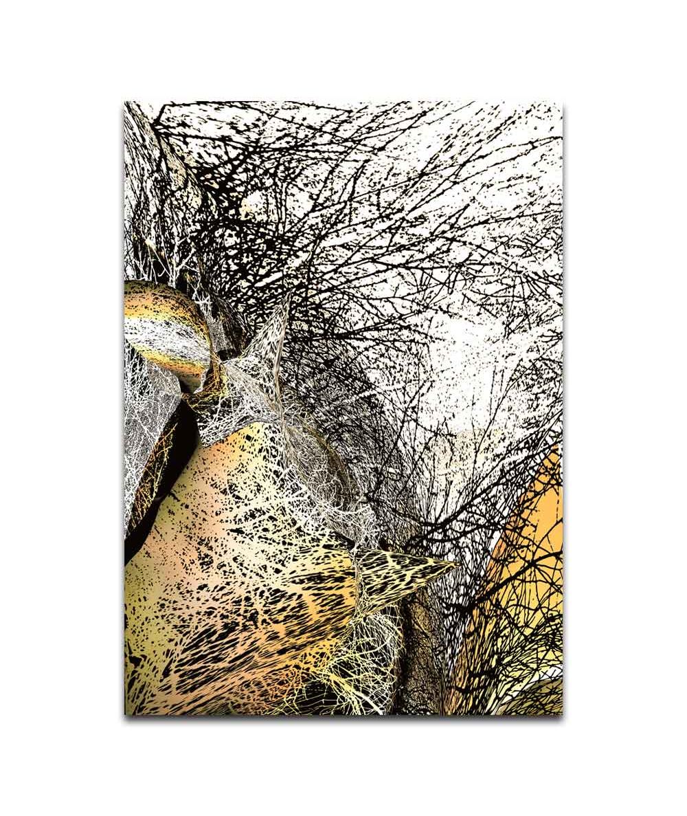 Obrazy na ścianę - Nowoczesny obraz na płótnie - Między gałęziami drzew