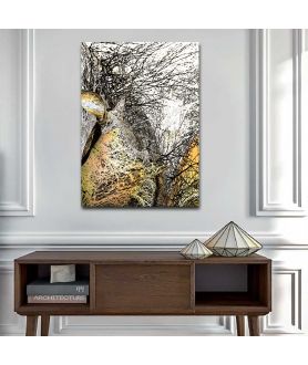 Obrazy na ścianę - Nowoczesny obraz na płótnie - Między gałęziami drzew