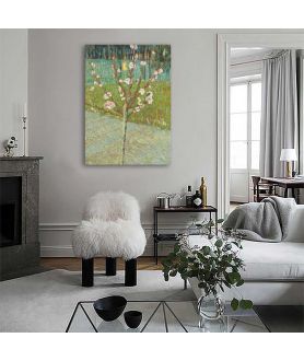Obrazy na ścianę - Obraz Vincent van Gogh - Drzewo brzoskwiniowe kwitnące