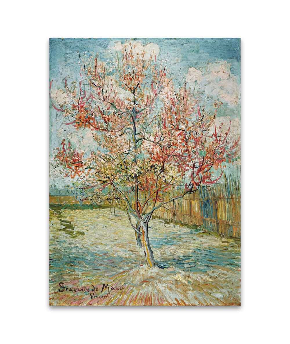 Obrazy na ścianę - Obraz Vincenta van Gogha - Różowe drzewo brzoskwiniowe