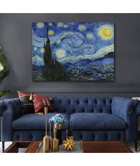 Obrazy na ścianę - Vincent van Gogh obraz na ścianę - Gwiaździsta noc