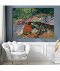 Obrazy na ścianę - Obraz na płótnie Paul Gauguin - Te Poipoi (Le Matin)