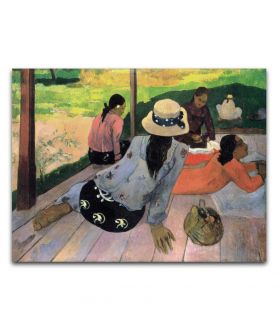 Obrazy na ścianę - Obraz na ścianę Paul Gauguin - La sieste
