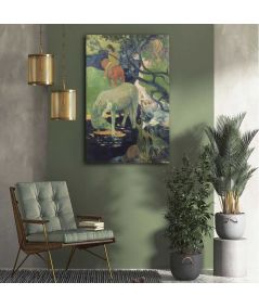 Obrazy na ścianę - Gauguin obraz na ścianę - Le cheval blanc (Biały koń)