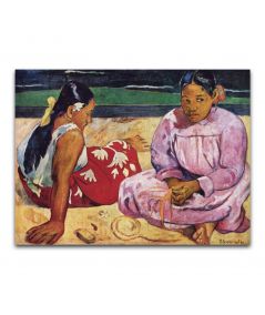 Obrazy na ścianę - Obraz drukowany Paul Gauguin - Femmes de Tahiti (Tahitańskie kobiety na plaży)